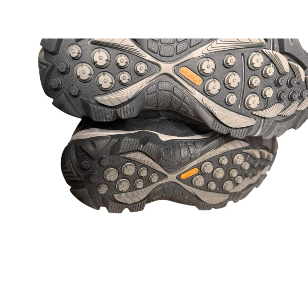 Women's Wolverine Wilderness Mid Hiker Boots US 6 Black Grey New waterproof - Picture 6 of 7